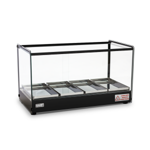 Estufa para Salgado Titã - Vidro Reto - Linha - EVR 4B - Básica