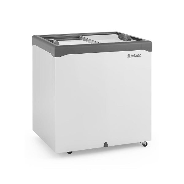 Conservador/Refrigerador Horizontal para Sorvete Gelopar – 220 Litros – GHDE-220 – Vidro Reto