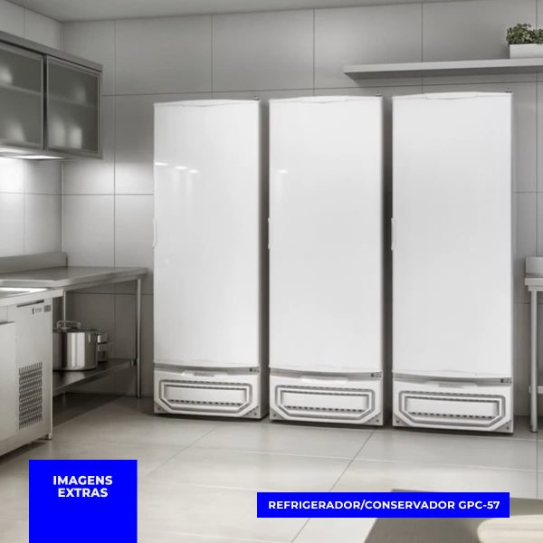 Conservador/Refrigerador Vertical Gelopar – 577 Litros - Tripla Ação – GPC-57BR – Porta Cega - Image 2