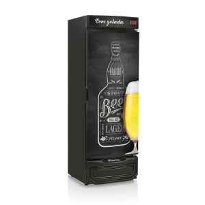 Cervejeira/Refrigerador Vertical Gelopar – GRBA-450QCPR – 441L – Porta Cega c/ Adesivo