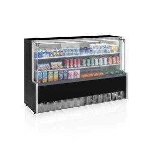 Vitrine Refrigerada Universal Gelopar - GPSA-175RPR - com 1 Placa Fria - 1,75m - Linha Aurora