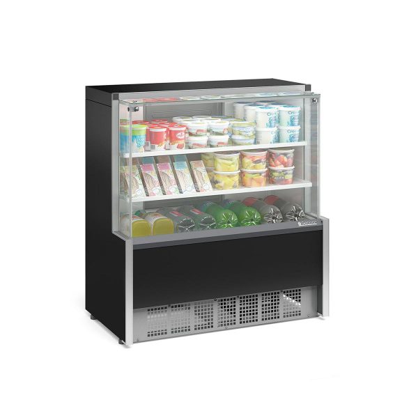 Vitrine Refrigerada Universal Gelopar - GPDA-110RPR - com 2 Placas Frias - 1,10m - Linha Aurora