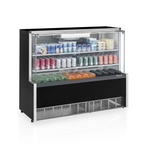Vitrine Refrigerada para Bebidas Gelopar - GPFA-140RPR - Ar Forçado - 1,40m - Linha Aurora