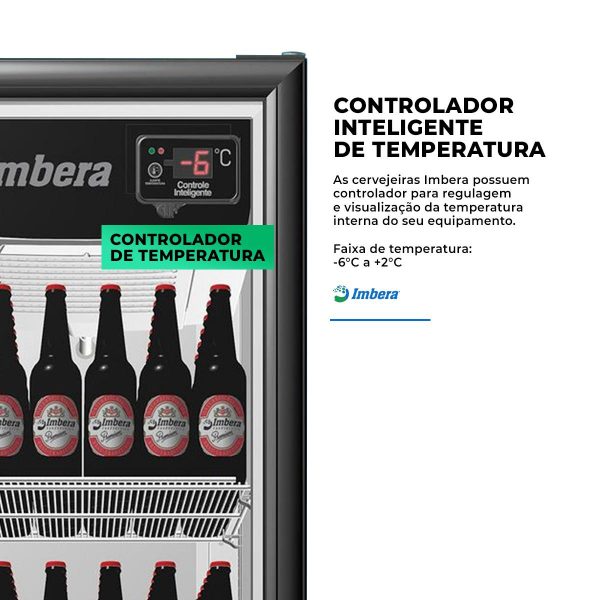 Cervejeira Imbera - 454 Litros - CCV-315-PS - Porta Cega com Adesivo - Image 2