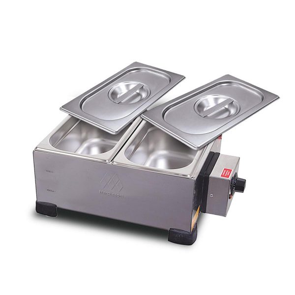 Derretedeira Industrial Marchesoni - 2 Cubas - 2,5kg (cada) - DR.2.221/222