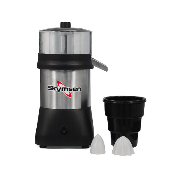 Extrator de Sucos Inox Skymsen - Linha EX - Laranja e Limão - Bivolt - Copo + Castanhas