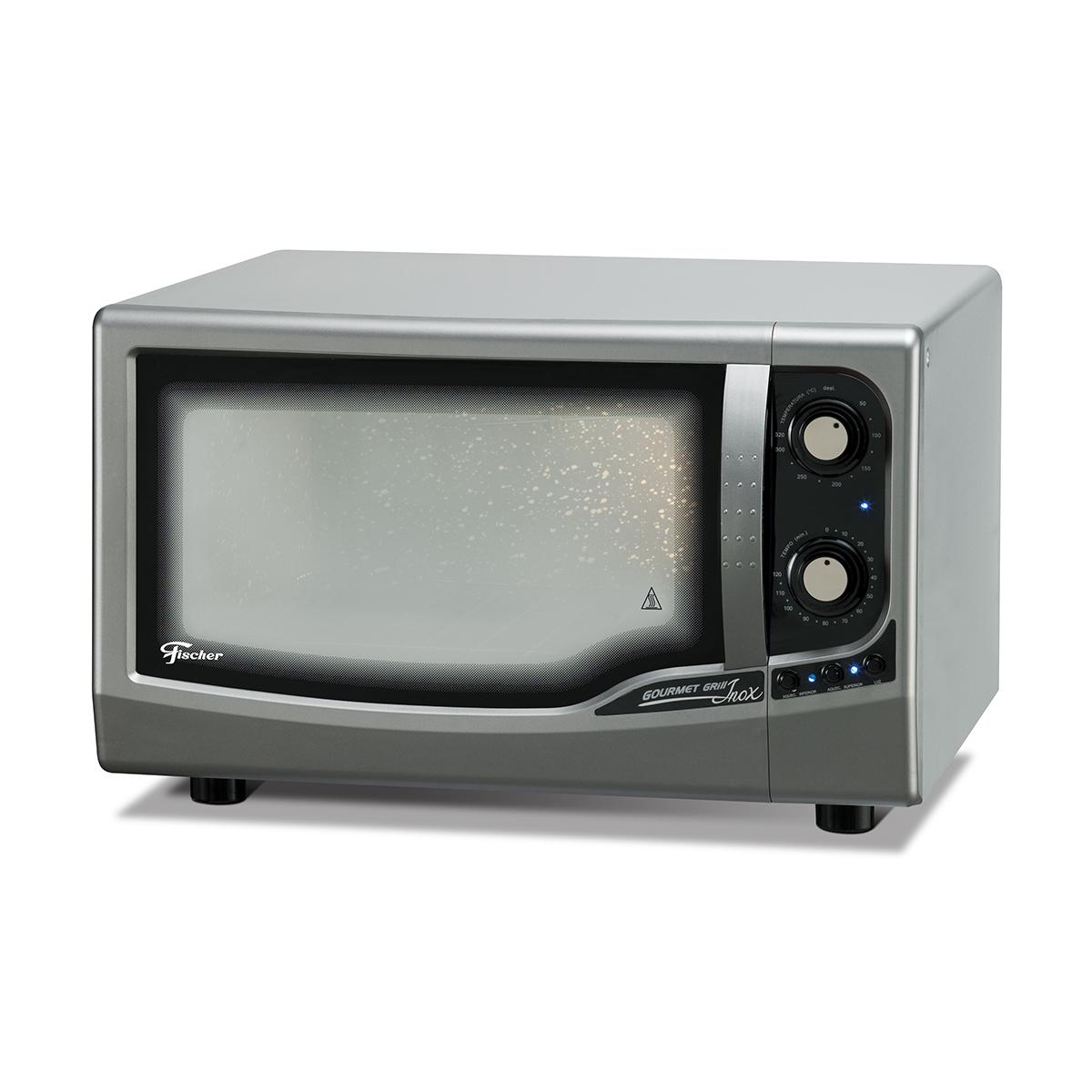 Forno Elétrico de Bancada Fischer - 44L - Gourmet Grill - Inox - 1750 Watts