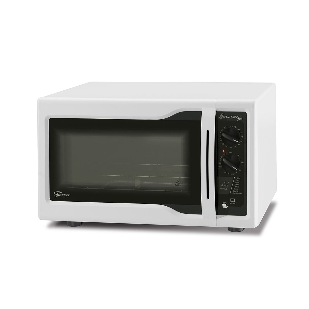 Forno Elétrico de Bancada Fischer - 44 Litros - Linha Hot Grill Line - 1750 Watts