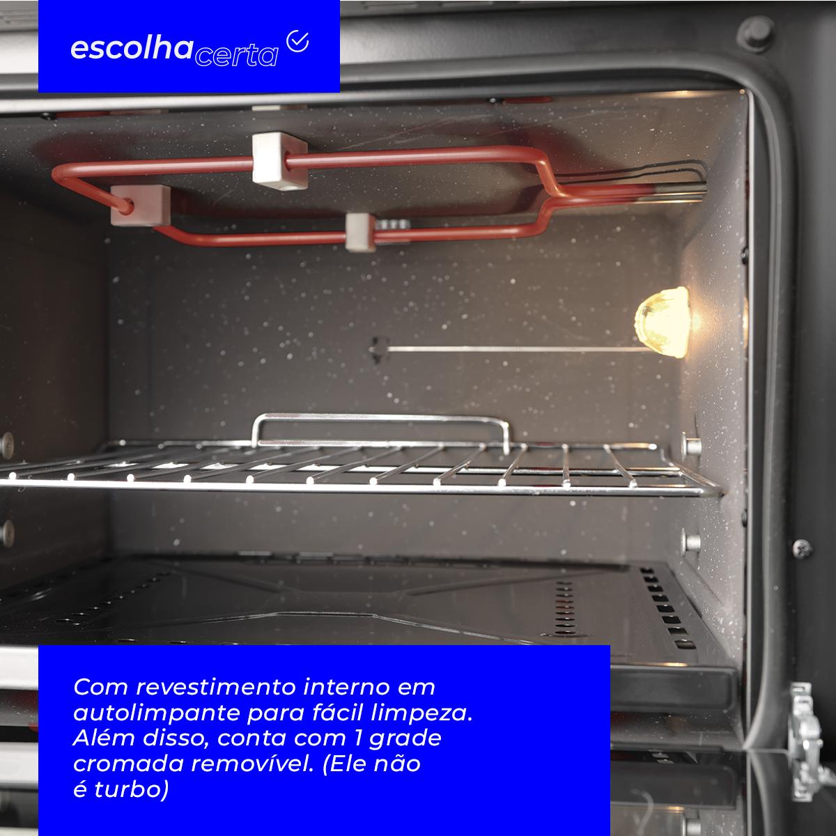 Forno Elétrico de Embutir Fischer - 44 Litros - Fit Line - Frontal Inox - Image 4