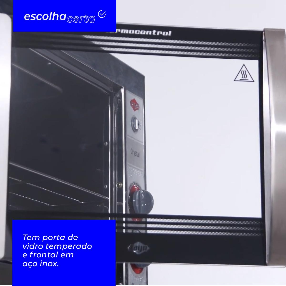 Forno Elétrico Layr – 46 Litros – Crystal Inox Advanced – 1750 Watts - Image 3