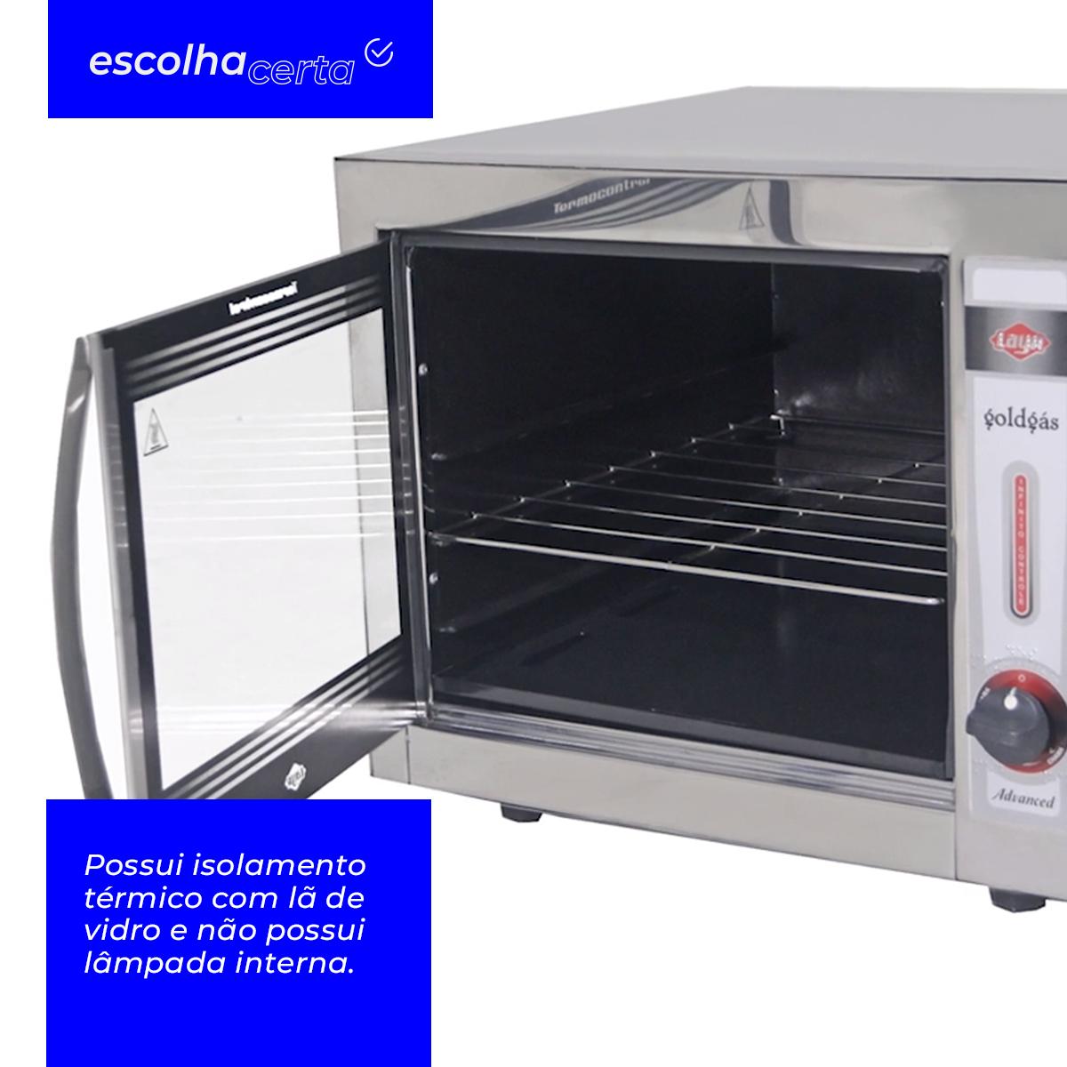 Forno Industrial à Gás Layr - 46 litros - Gold Inox Advanced - Image 2