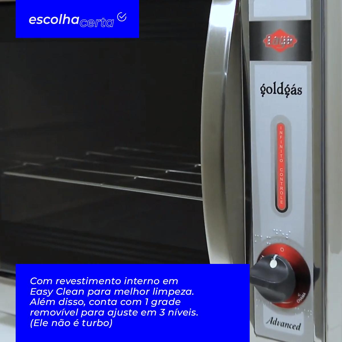 Forno Industrial à Gás Layr - 46 litros - Gold Inox Advanced - Image 4