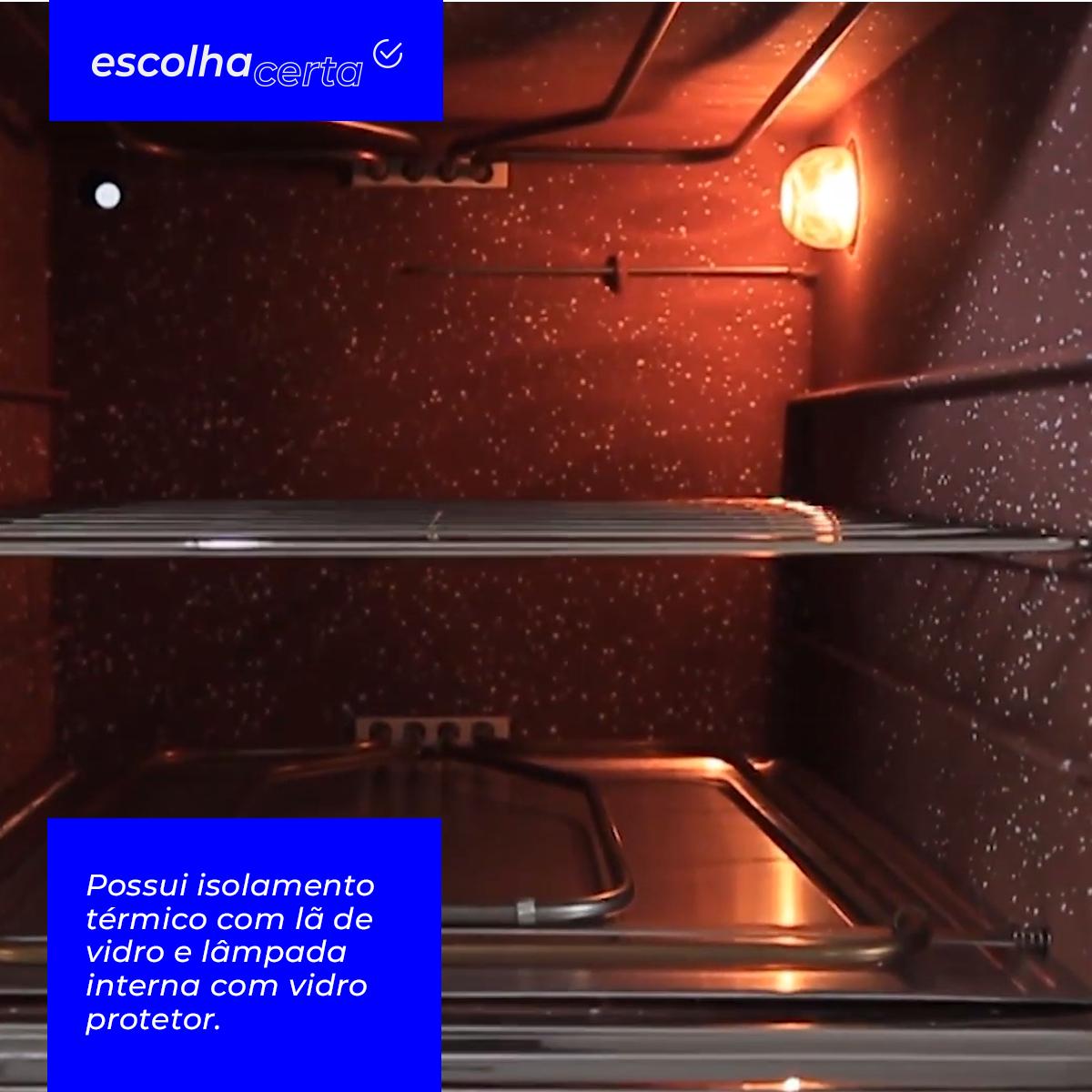 Forno Elétrico Layr – 46 Litros – Super Luxo Inox Advanced 2.4 – 2400 Watts - Image 3