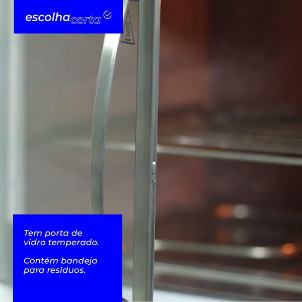 Forno Elétrico Layr – 46 Litros – Super Luxo Inox Advanced 2.4 – 2400 Watts - Image 2