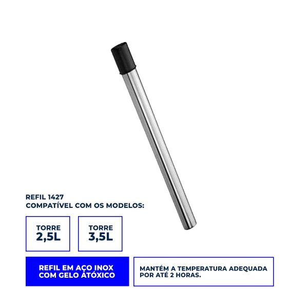 Refil para Torre de Chopp/Cerveja MarcBeer da Marchesoni - Modelo de 2,5L e 3,5L - 1427