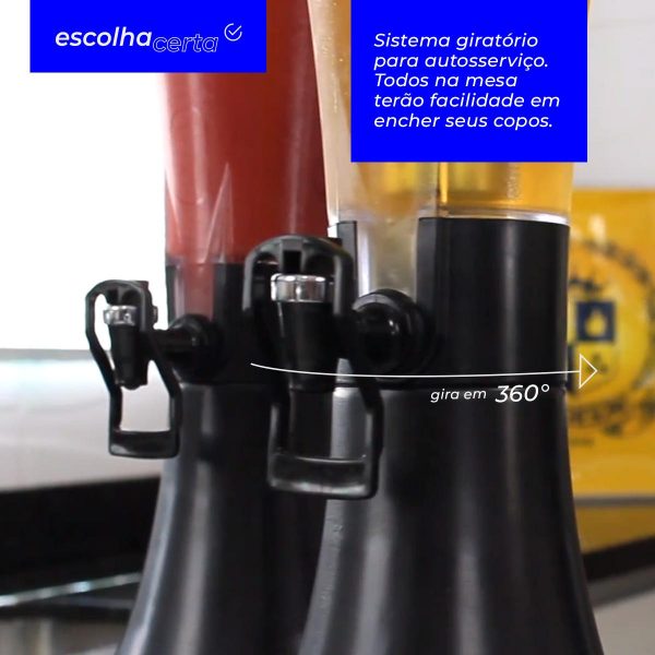 Torre de Chopp/Cerveja MarcBeer da Marchesoni - MB.2.250 - 2,5L - Image 3