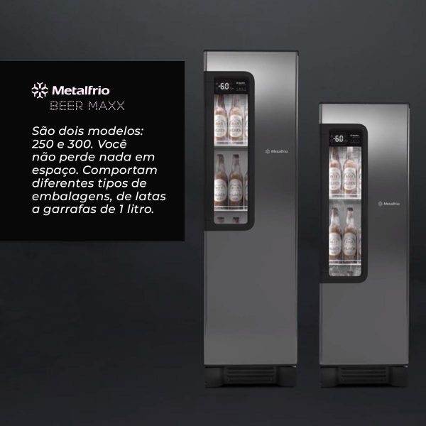Cervejeira Beer Maxx 300 Metalfrio - 324 Litros - Porta com Visor - VN28TP - Image 3