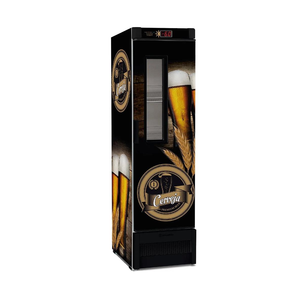 Cervejeira/Expositor Vertical Metalfrio - 324 Litros - Porta com Visor - VN28FE