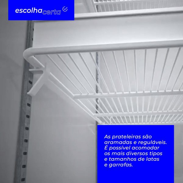 Cervejeira/Expositor Vertical Metalfrio - 324 Litros - Porta com Visor - VN28FE - Image 5