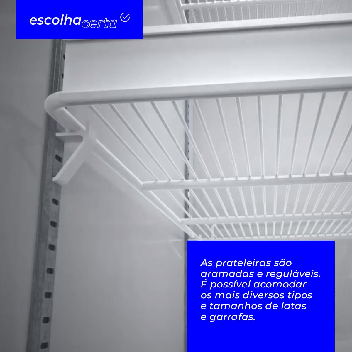 Cervejeira/Expositor Vertical Metalfrio - 434 Litros - Porta com Visor - VN44F - Image 3