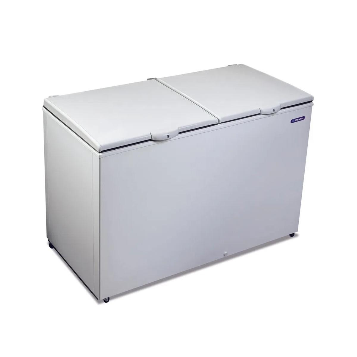 Freezer/Refrigerador Horizontal Metalfrio - DA420 - Dupla Ação - 2 Tampas - 419 Litros