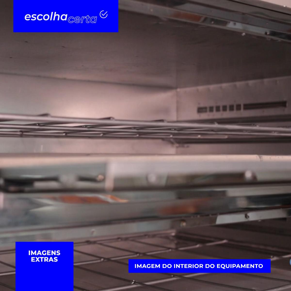 Forno Industrial Elétrico Metalmaq - 90x70 - 2 Câmaras - Image 5