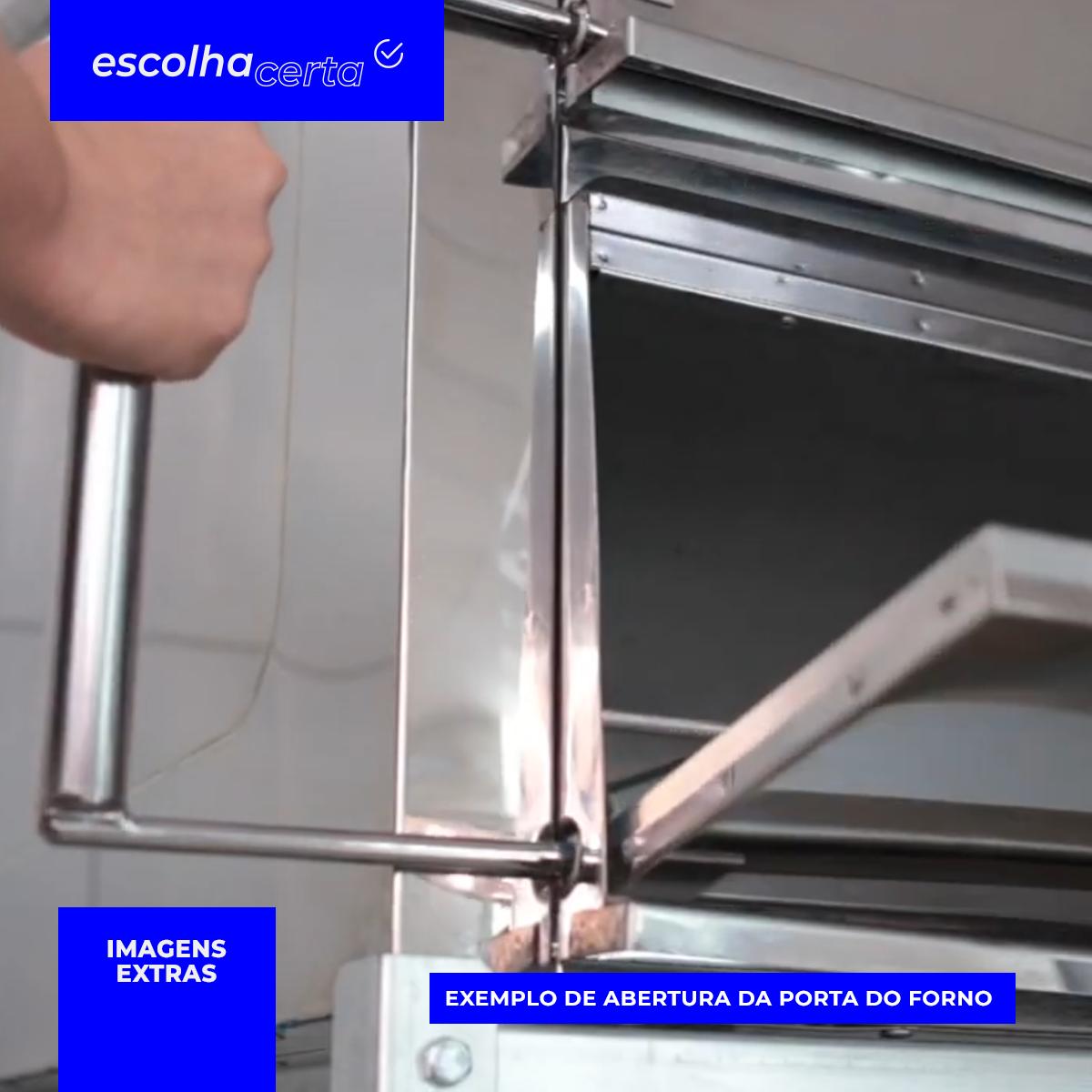 Forno Industrial Elétrico Metalmaq - 90x70 - 2 Câmaras - Image 6