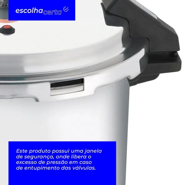 Panela de Pressão Rochedo - Turbo Pro 20,8L - Image 3