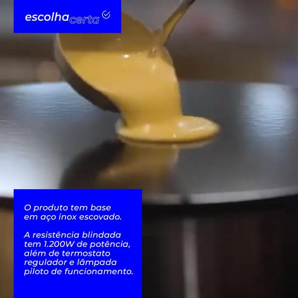 Máquina de Crepe Francês Elétrico Progás - PRKF-101 ER - Image 4