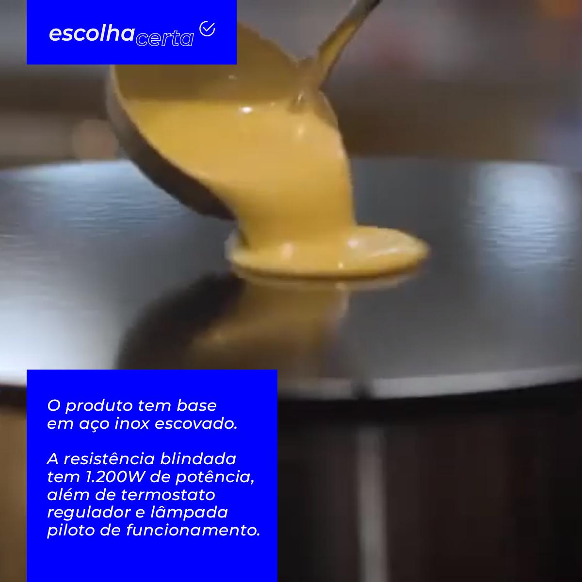Máquina de Crepe Francês Elétrico Progás - PRKF-101 ER - Image 4
