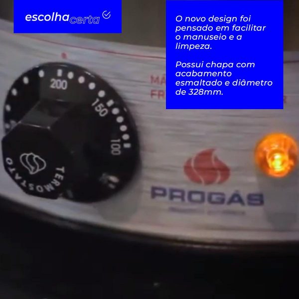 Máquina de Crepe Francês Elétrico Progás - PRKF-101 ER - Image 3