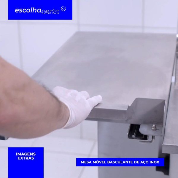 Serra-Fita para Ossos Skymsen - SL-282 - Com Empurrador, Mesa Móvel e Regulador de Corte - Image 5