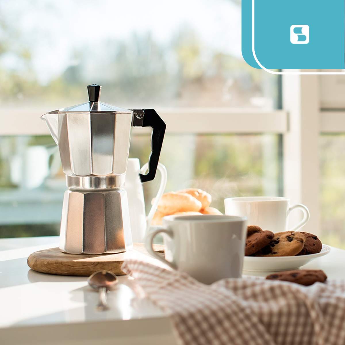 Cafeteira Italiana Soprano - 9 Xícaras - 450ml - Alumínio - BPA Free - Image 2