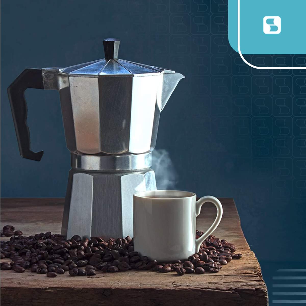 Cafeteira Italiana Soprano - 9 Xícaras - 450ml - Alumínio - BPA Free - Image 3