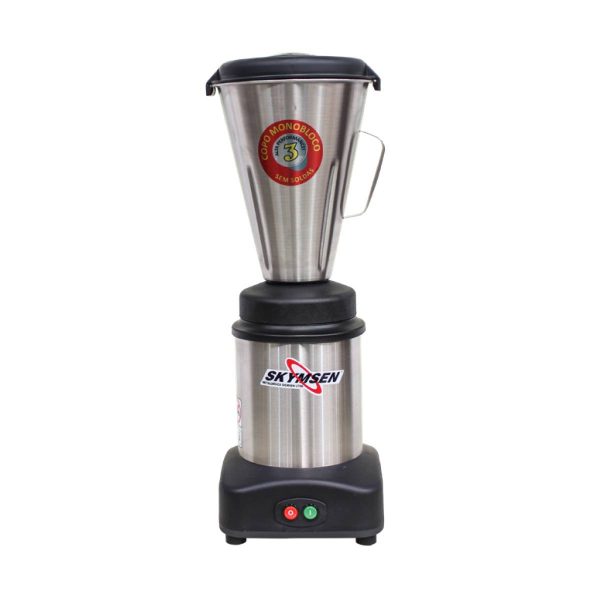 Liquidificador Industrial Skymsen – 3 Litros – Baixa Rotação - LS-03MB-N