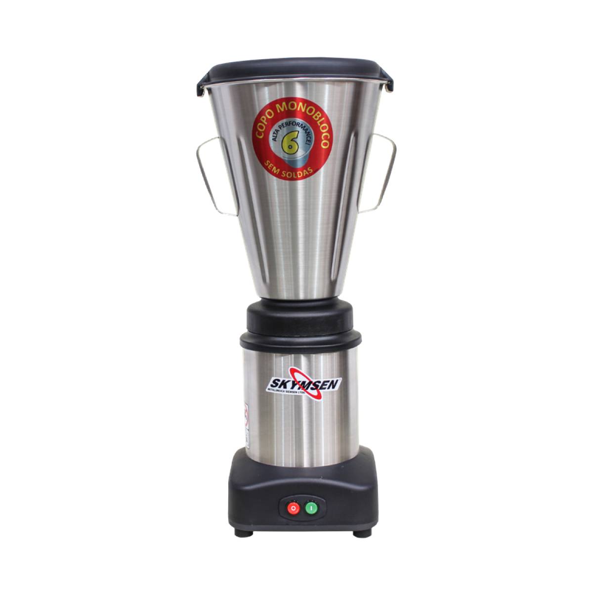 Liquidificador Industrial Skymsen – 6 Litros – Baixa Rotação - LS-06MB-N